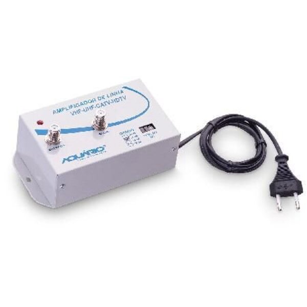 Amplificador De Linha Para Tv 25db Al-25 Bivolt