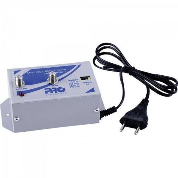 Amplificador De Linha Vhf/uhf Pqal-2500g2 Proeletronic