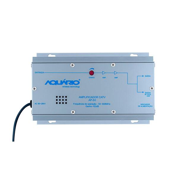 Amplificador De Potência Catv Frequência 54-806mhz 50db