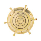 Ampulheta Decorativa Metal Dourado 14,5x8,5cm Royal Decor