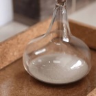 Ampulheta Em Vidro Bicolor Areia E Nude 30 Minutos Mart