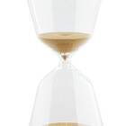 Ampulheta Mostarda Em Vidro 13128 Mart