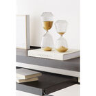 Ampulheta Mostarda Em Vidro 13132 Mart