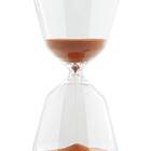 Ampulheta Terracota Em Vidro 13133 Mart