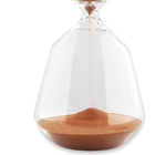 Ampulheta Terracota Em Vidro 13133 Mart