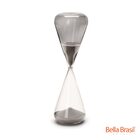 Ampulheta Verde Em Vidro 13138 Mart