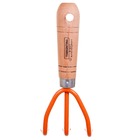 Ancinho 3 Dentes Cabo Madeira 20cm Tramontina