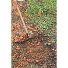 Ancinho Curvo Leve Com 16 Dentes Tramontina Em Aço Com Cabo D