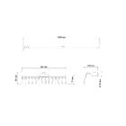 Ancinho Curvo Pesado Com 14 Dentes Tramontina Em Aço Com Cabo