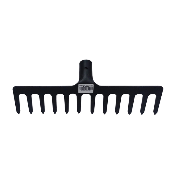 Ancinho De Aço 12 Dentes 33cm Sem Cabo - Volpato