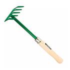 Ancinho/rastelo (5 Dentes) 330mm Cabo De Madeira  Palisad