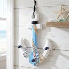 Âncora Náutica Marítima Decoração Casa De Praia Oceano 35cm
