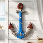 Âncora Náutica Marítima Grande Decoração Casa De Praia 60cm
