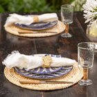 Anel De Guardanapo Copa E Cia 4 Pçs Brazil Nature - Safira