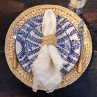 Anel De Guardanapo Copa E Cia 4 Pçs Brazil Nature - Safira