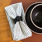 Anel De Guardanapo Copa E Cia 4 Pçs Trance - Preto