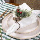 Anel De Guardanapo Copa E Cia  Avulso Natal - Azevinho