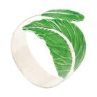 Anel De Guardanapo Folhagem Verde - Mimo