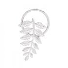 Anel De Guardanapo Leaf Prata - Mimo