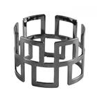 Anel De Guardanapo Luxo Suécia Black - Mimo Style