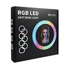 Anel De Luz Ring Light Rgb Com Tripé Ajustável De 1,6m Luz Co