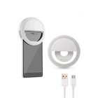 Anel Luz Pra Selfie Ring Light Flash Celular Recarr. Branco