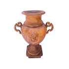 Ânfora Cara De Índia O Par Ferro Fundido Pronto Artes