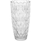 Angelica Vaso Decorativo Enfeite 30x14x14cm Cristal Eco Trans