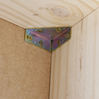 Angular Canto Aço 50x50mm Dourado 1 peça