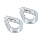 Anilha Sapatilho 1/4" Aço Zincado 2 peças