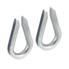 Anilha Sapatilho 1/8" Aço Galvanizado 2 peças