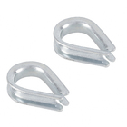 Anilha Sapatilho 5/16" Aço Zincado 2 peças