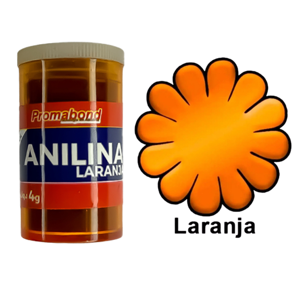 Anilina A Álcool Pó Corante Madeira Arte Cor Laranja