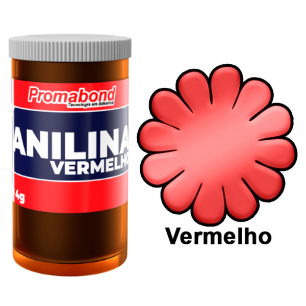 Anilina A Álcool Pó Corante Madeira Arte Cor Vermelho 4g