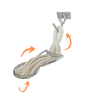 Anjo Da Rede - Encurtador Zincado De Rede De Dormir - Par