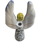 Anjo Para Vela Pintura Açoriana Ceramica Pintada A Mao Arte