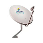 Antena 60cm Claro Tv Pré-pago Com 1 Recepitor  Digital Vision