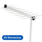 Antena Digital Coletiva Potente Com Amplificador Incluso