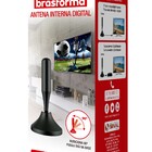 Antena Digital Interna 3em1 Vhf-hdtv-uhf - Shd-550 - Brasform