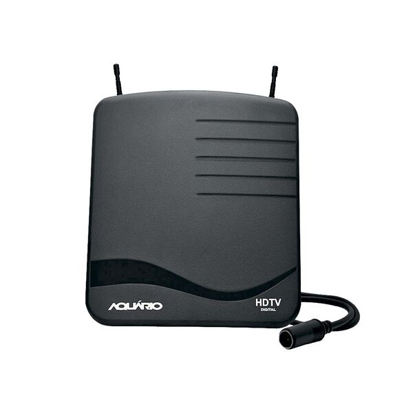 Antena Digital Interna Aquario Dtv-1100 Vhf/ Uhf/ Hdtv/ Fm