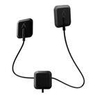 Antena Digital Interna Aquário Invisível Tipo Y Preta Dtv-300