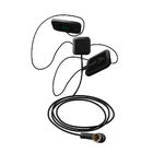 Antena Digital Interna Aquário Invisível Tipo Y Preta Dtv-300