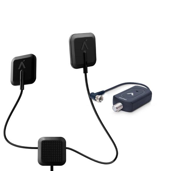 Antena Digital Invisivel Com Booster Amplificador De Sinal