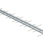 Antena Digital Para Tv Externa Alumínio Abs Hdtv 3d Full Hd S