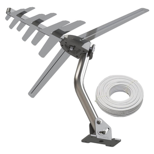 Foto de Antena Digital Tv Externa Uhf Hdtv 1 Cabo Coaxial De Alumínio