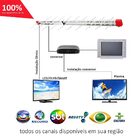 Antena Digital Uhf 4k Periódica Log 38 Elementos Capte Longo