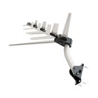 Antena Externa Aquario Dtv-2000 4em1 Vhf/ Uhf/ Fm/ Hdtv Com C