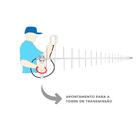 Antena Externa Para Celular 900mhz 17dbi Cf-917 Aquario