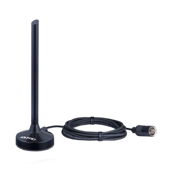 Antena Interna/ Externa Aquario Dtv-100p Vhf/ Uhf/ Fm/ Hdtv/