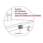 Antena Interna Capte Onix Passiva 375 Uhf E Hdtv